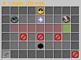 Login Streak in-game menu